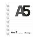 Kollegieblock A5 70blad 60g linjerat ohålat