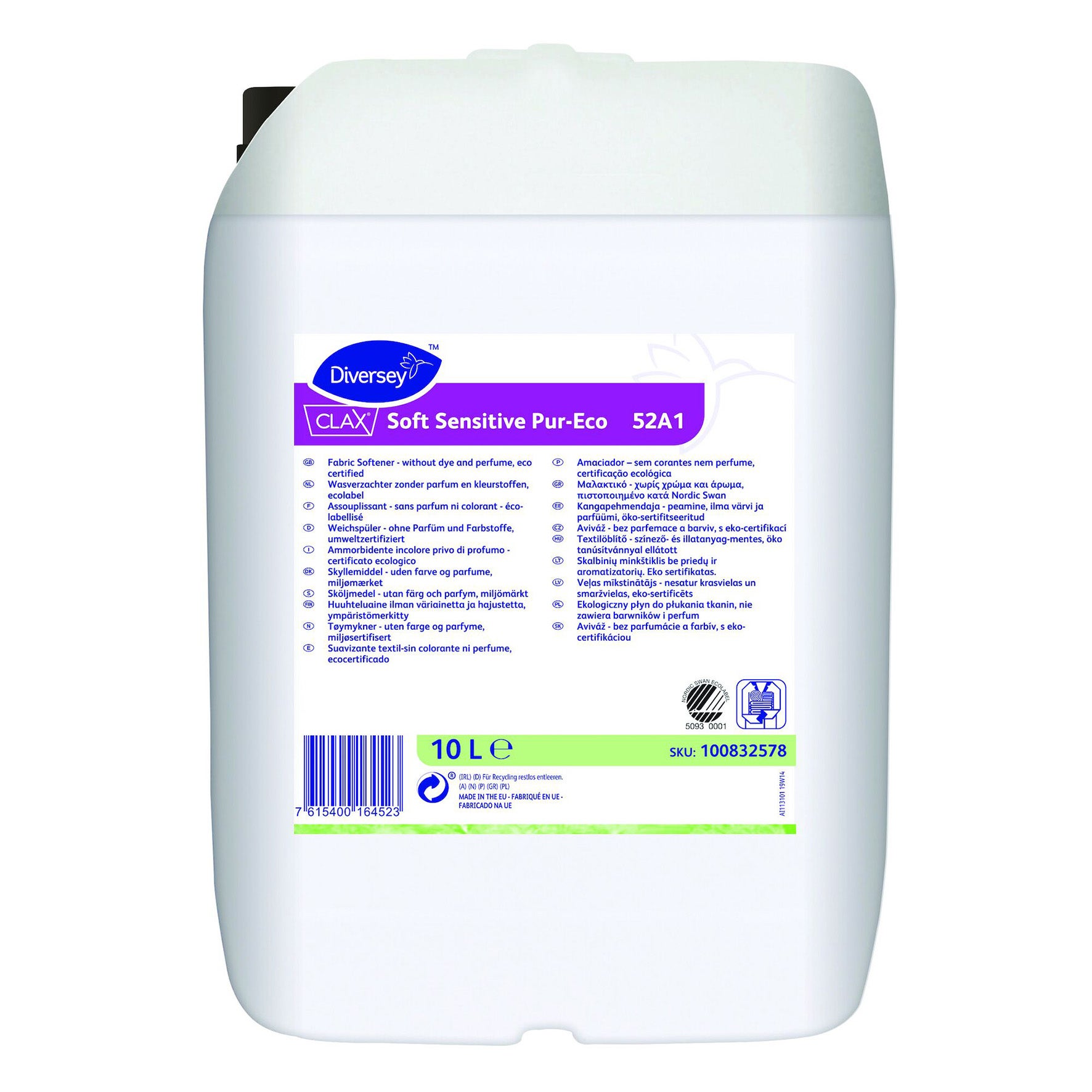 Clax Soft Sensitive Pur-Eco10 liter