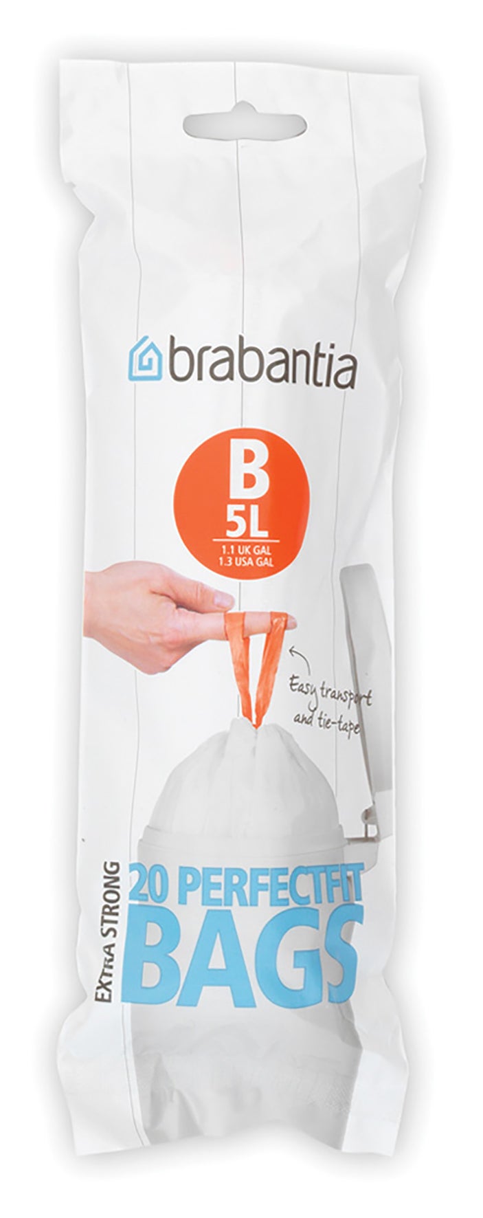 Avfallspåse PerfectFit B 5L 20st/fp