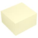 Notiskub Info 75x75 mm 400 blad gul