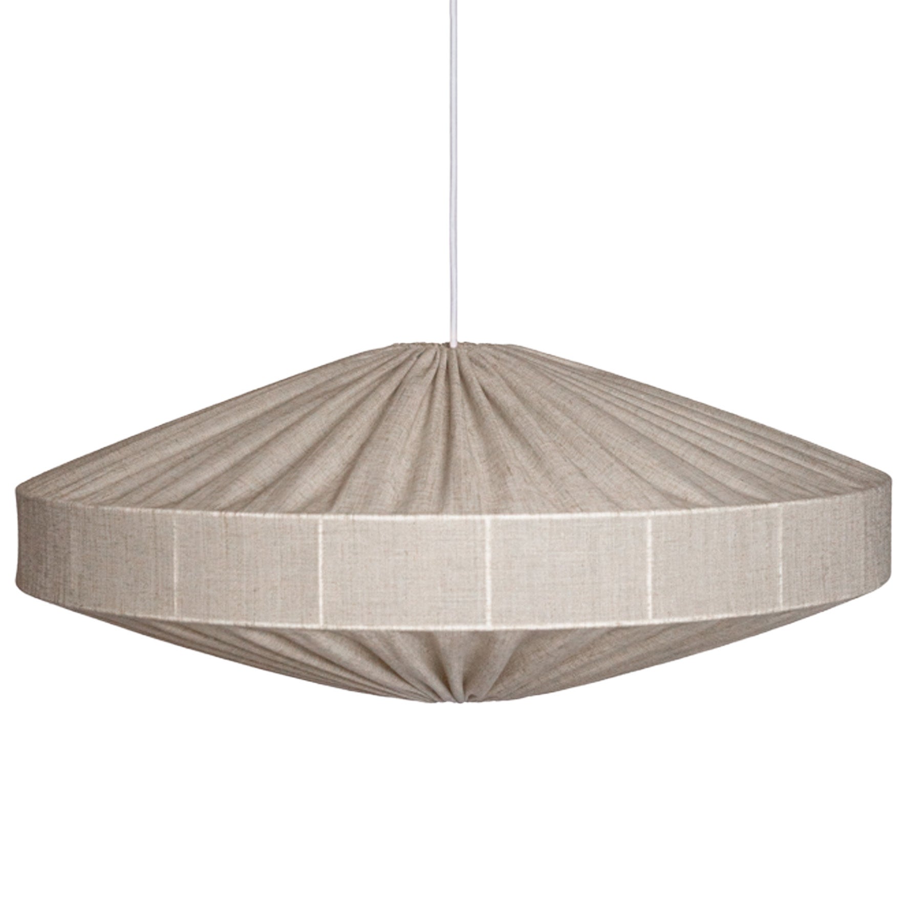 Taklampskärm Alba D78 s/v Linero natural