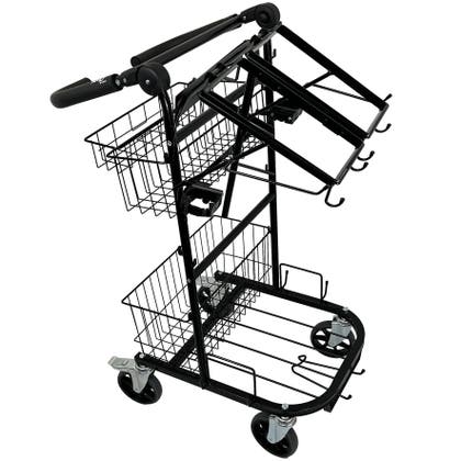 Städvagn Total Mini Robust reglerbara handtag 2-delad hållare