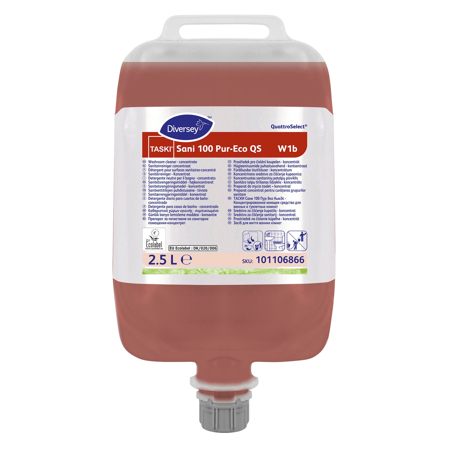 Sanitetsrengöringsmedel Sani 100 Pur-Eco QS W1b 2.5 liter