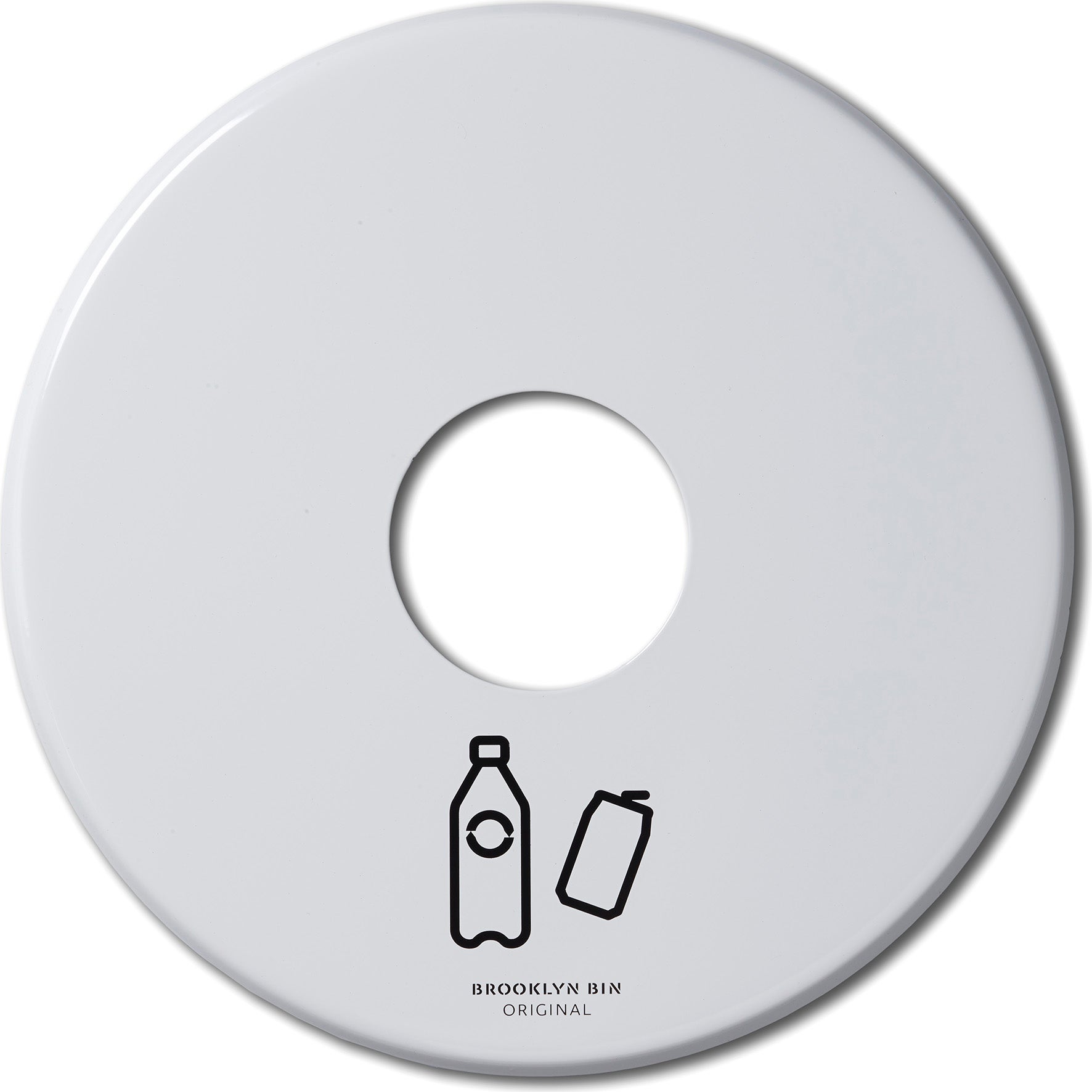 Lock Alu och Pet cirkelfor vit