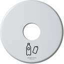 Lock Alu och Pet cirkelfor vit