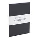 Anteckningsbok Bigso A4 linjerad grå 2/fp