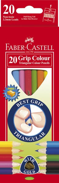 Färgpenna Faber-Castell Grip Colour