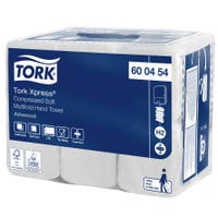 Komprimerad handduk Tork Xpress Mjuk Multifold H2 1200/trp