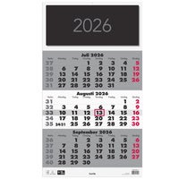 Väggkalender Triplaner Elegant 2026