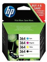 Bläckpatron HP No364 CMYK 4 st/fp