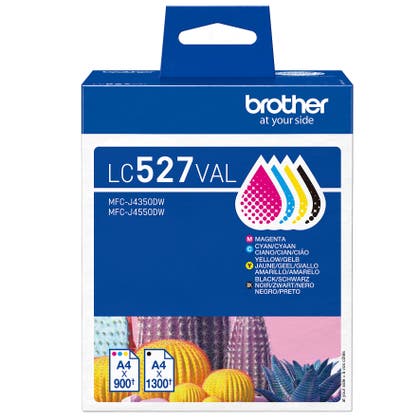 Bläckpatroner Brother LC527VAL CMYK