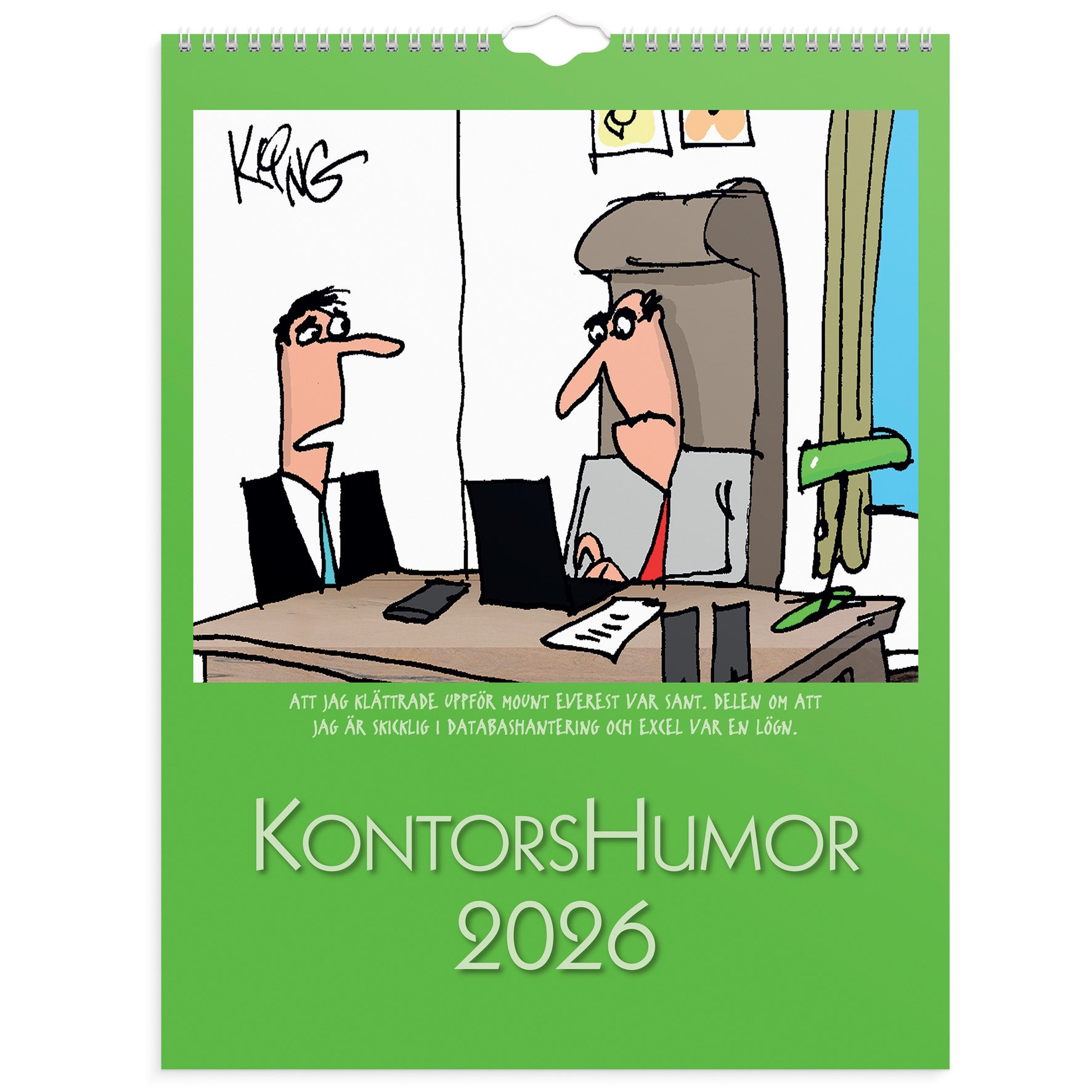 Väggkalender Kontorshumor 2026