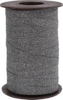 Presentband Glitter 100m svart