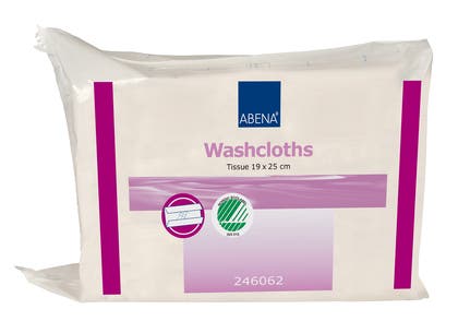 Tvättlapp Washcloths 6-lags 8 x 125 st/fp