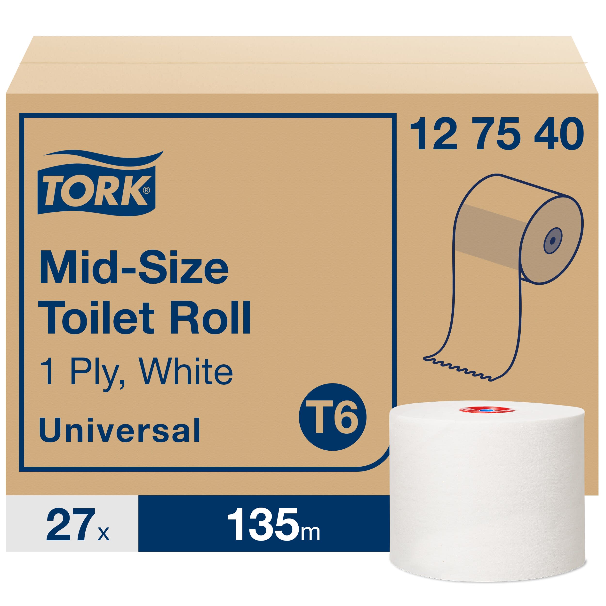 Toalettpapper Tork Mid-size Universal T6 27 rullar
