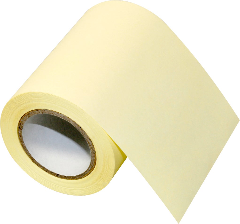 Notis på rulle 60mmx10m gul