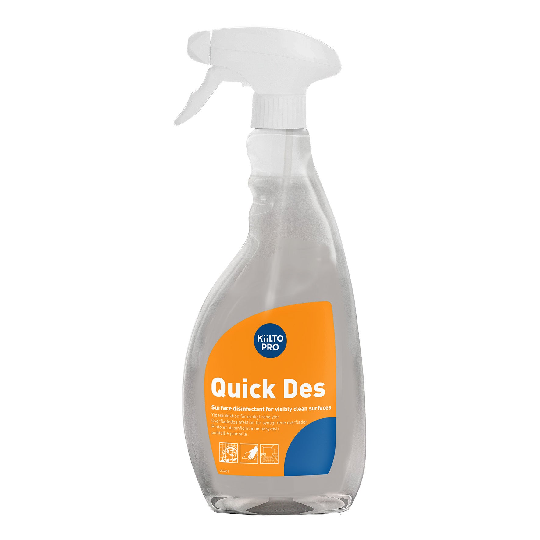 Ytdesinfektion 75% spray 0,75 liter