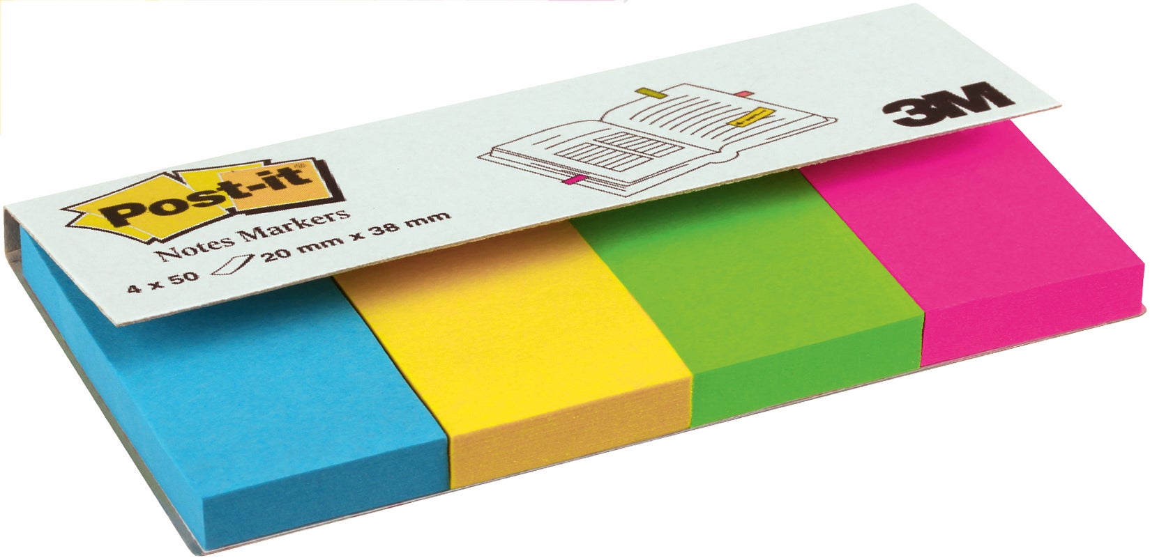 Post-it Note Markers 670 4 x 50 st/fp