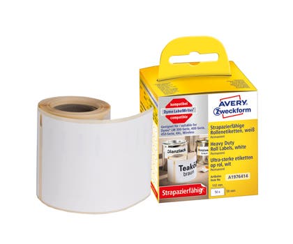 Etikett Avery durable 59 x 102 mm 50 st/fp