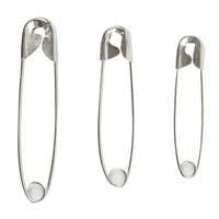 Säkerhetsnålar 3storlekar x 200st/fp