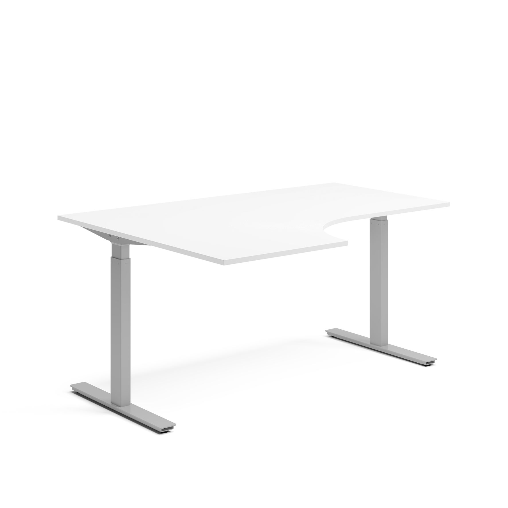 Skrivbord el Ergofunk Smart 800x1600x1200x600 mm Vänstersvängt