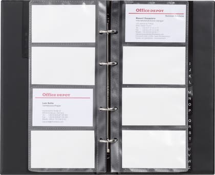 Visitkortspärm A–Z