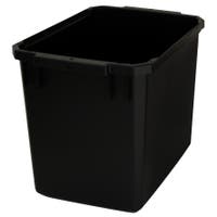 Plastkärl Patricia 25 liter svart