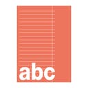 Gloshäfte A6 linjerat 7mm