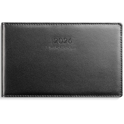 Veckokalendern 2026 svart skinn