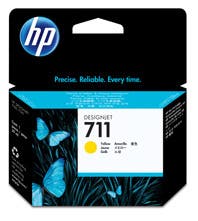 Bläckpatron HP 711 CZ132A Gul 29ml