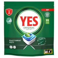 Diskmaskinstabletter YES All in One 99-pack