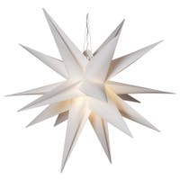 Stjärna Alice 3D 100 cm utomhus vit