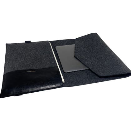 Skrivbordsfolder Laptop Mörkgrå