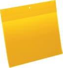 Plastficka Plus A4L magnet gul 10 st/fp