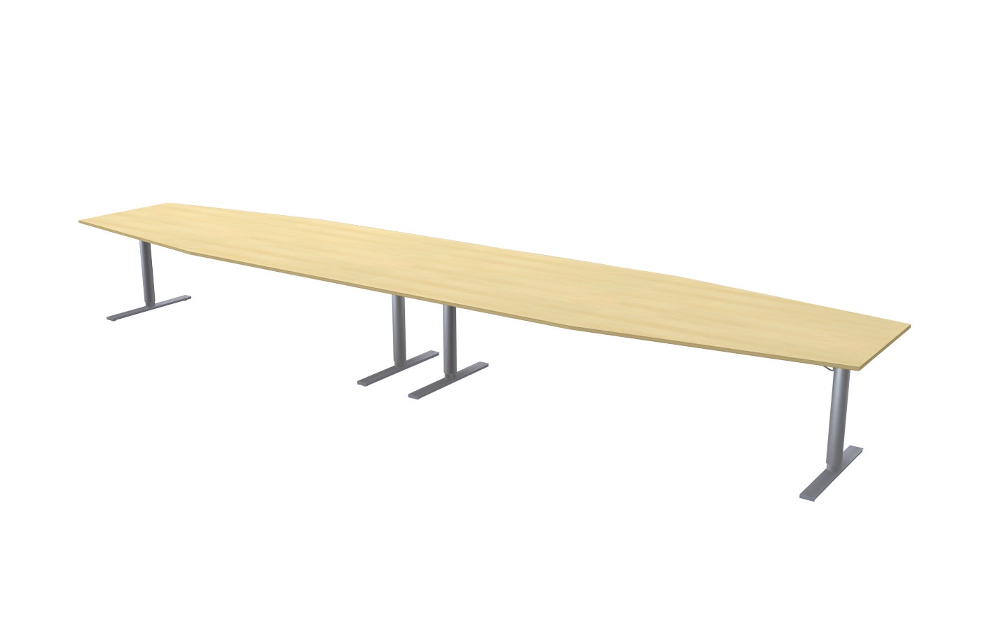 Konferensbord 560 x 120 x 80 cm björk Lanab