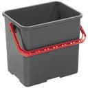 Skurhink 4-kantig röd 6 liter