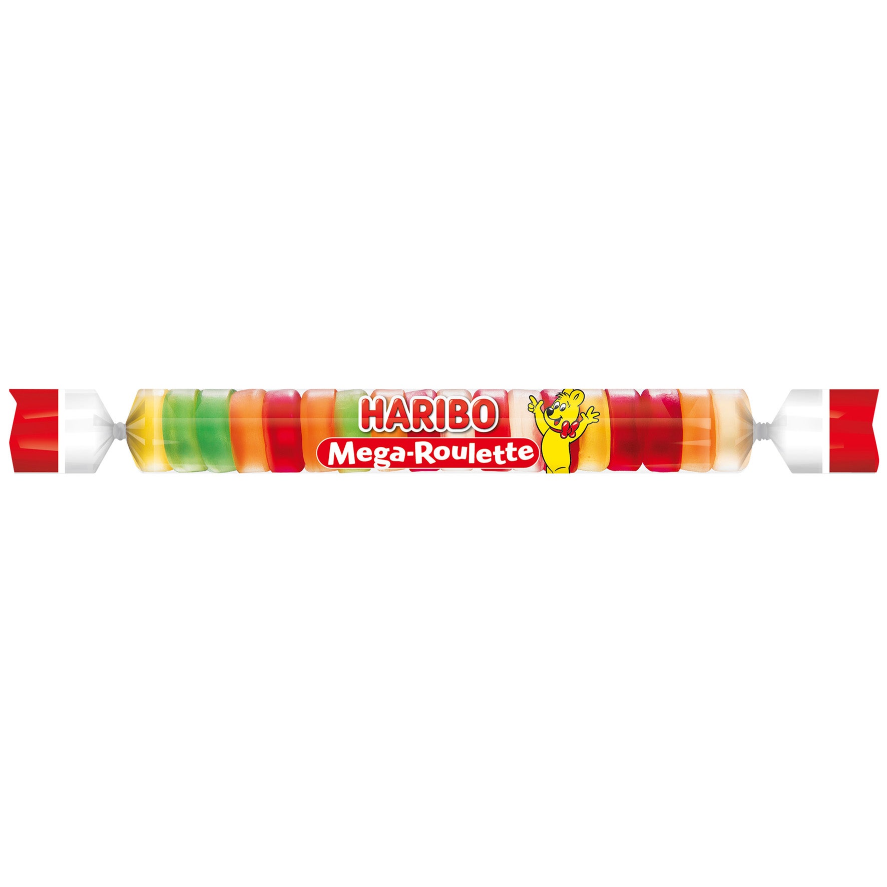 Godis Haribo Mega Roulette Frukt 40x45 g