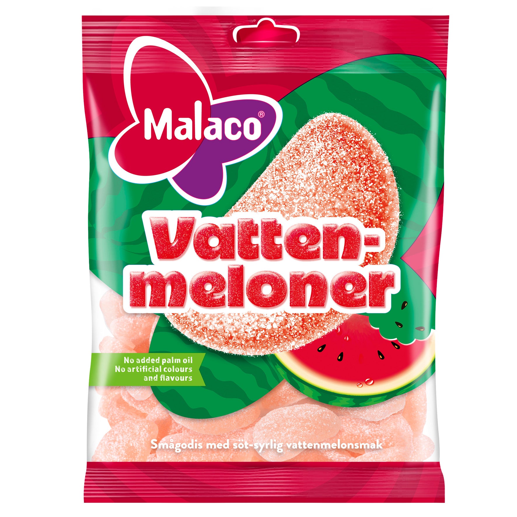 Godis Malaco Vattenmelon 28x90 g