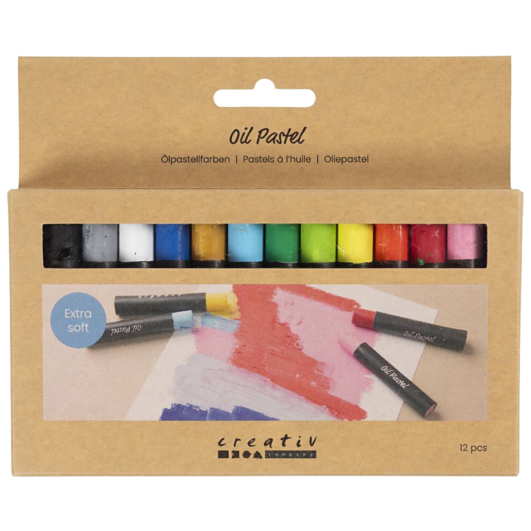 Oljespasteller Creativ Company 7 cm 11 mm