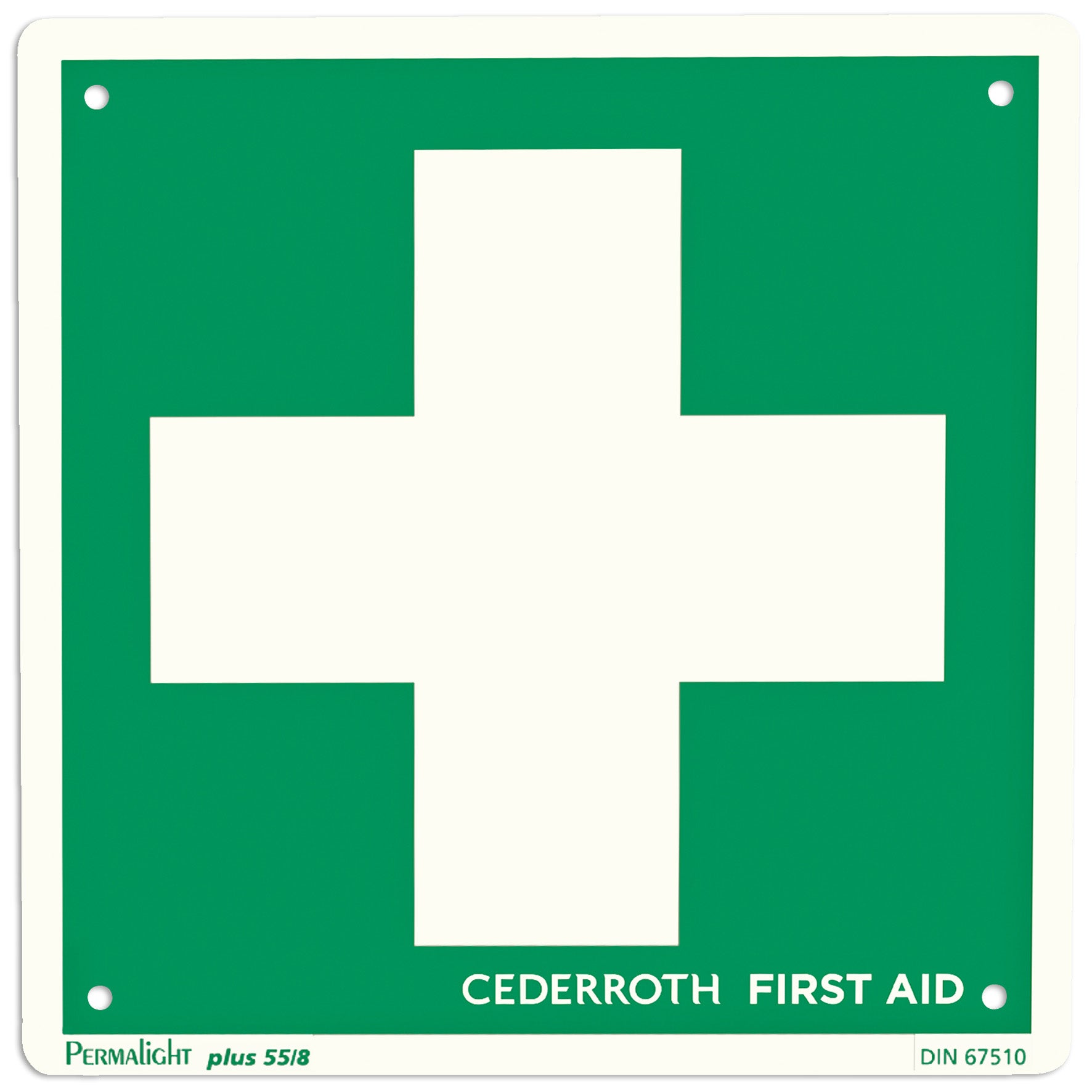 Skylt Första Hjälpen Kors 1738