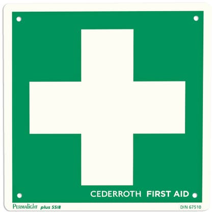 Skylt Första Hjälpen Kors 1738