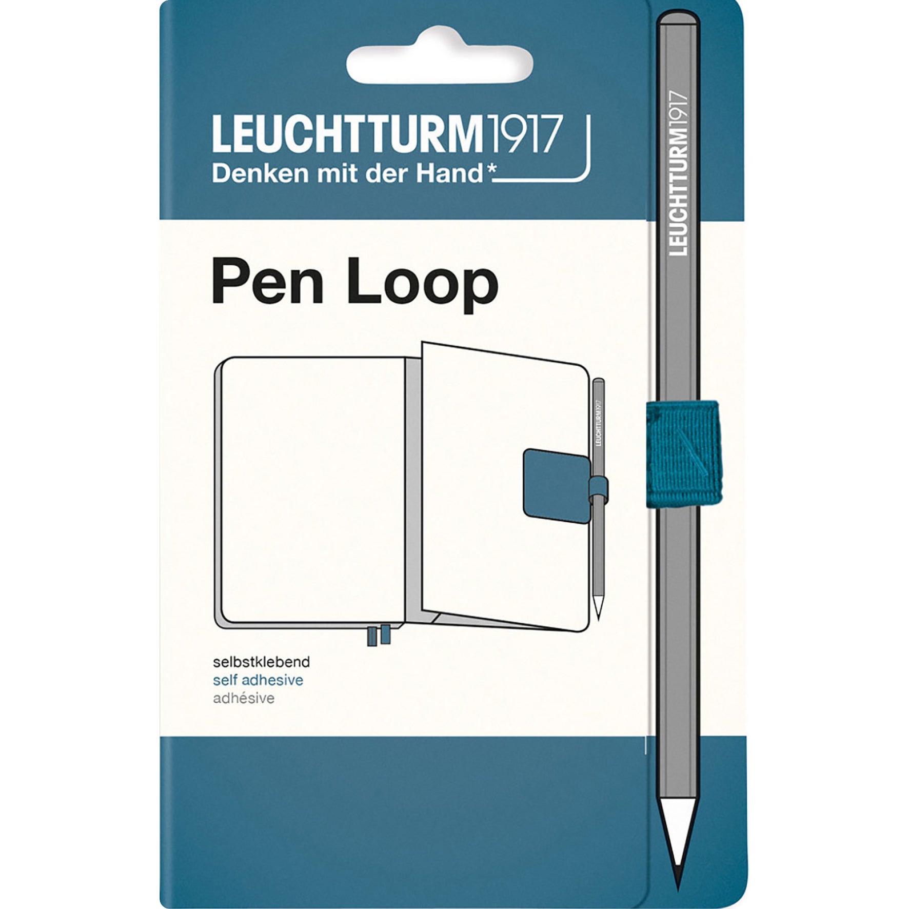 Pennhållare Pen loop stone blue