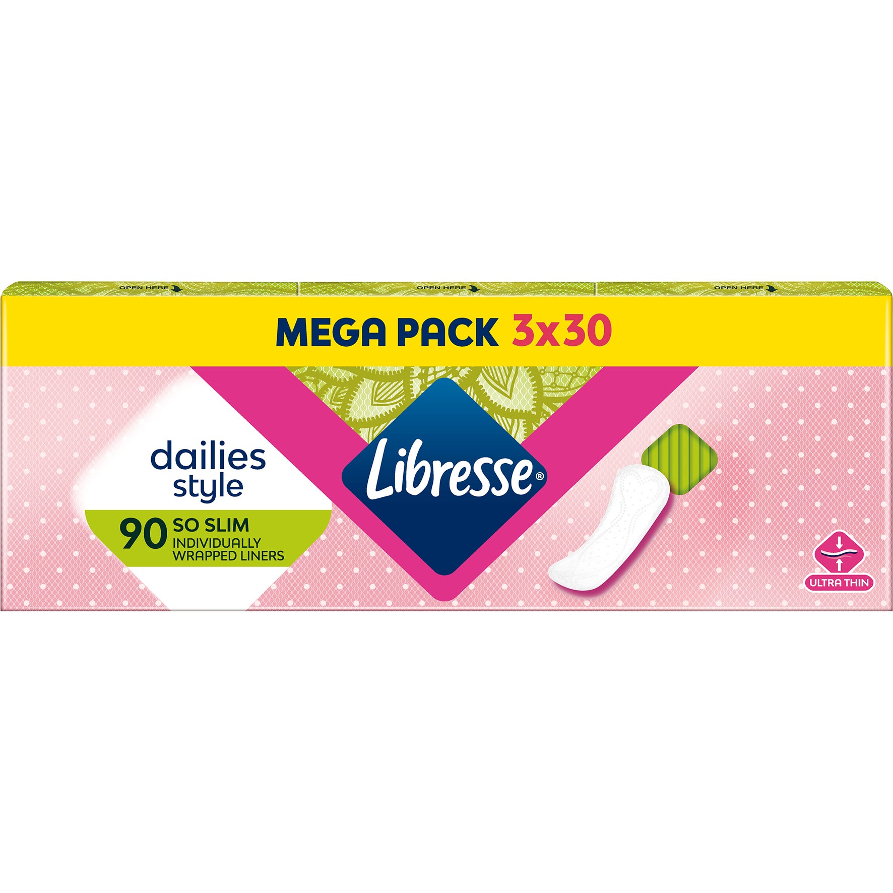 Libresse Trosskydd So Slim 90 st x 5