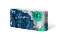 Toalettpapper Grite Blossom 3 lager 8 rl/fp