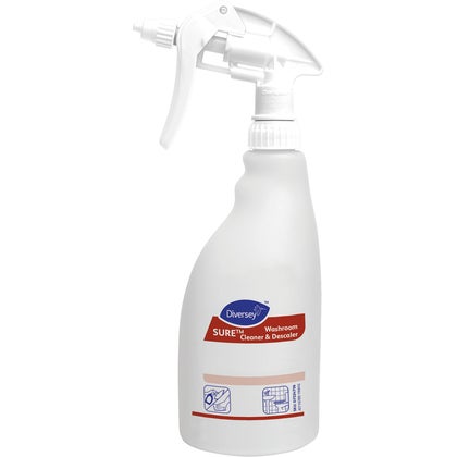 Sprayflaska SURE Sanitetsrent Kalkbort 0.5 liter
