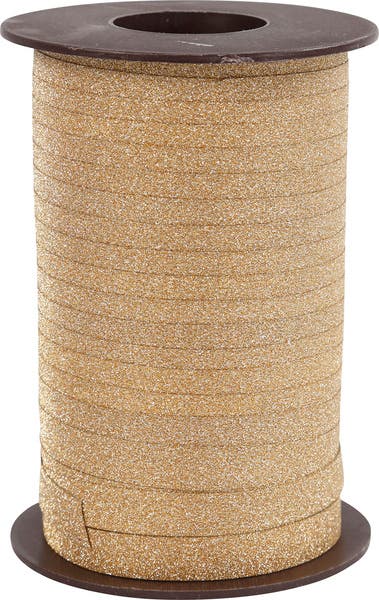 Presentband Glitter 100m guld