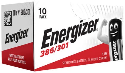 Energizer Klockbatteri Silveroxid 386/301 1-pack