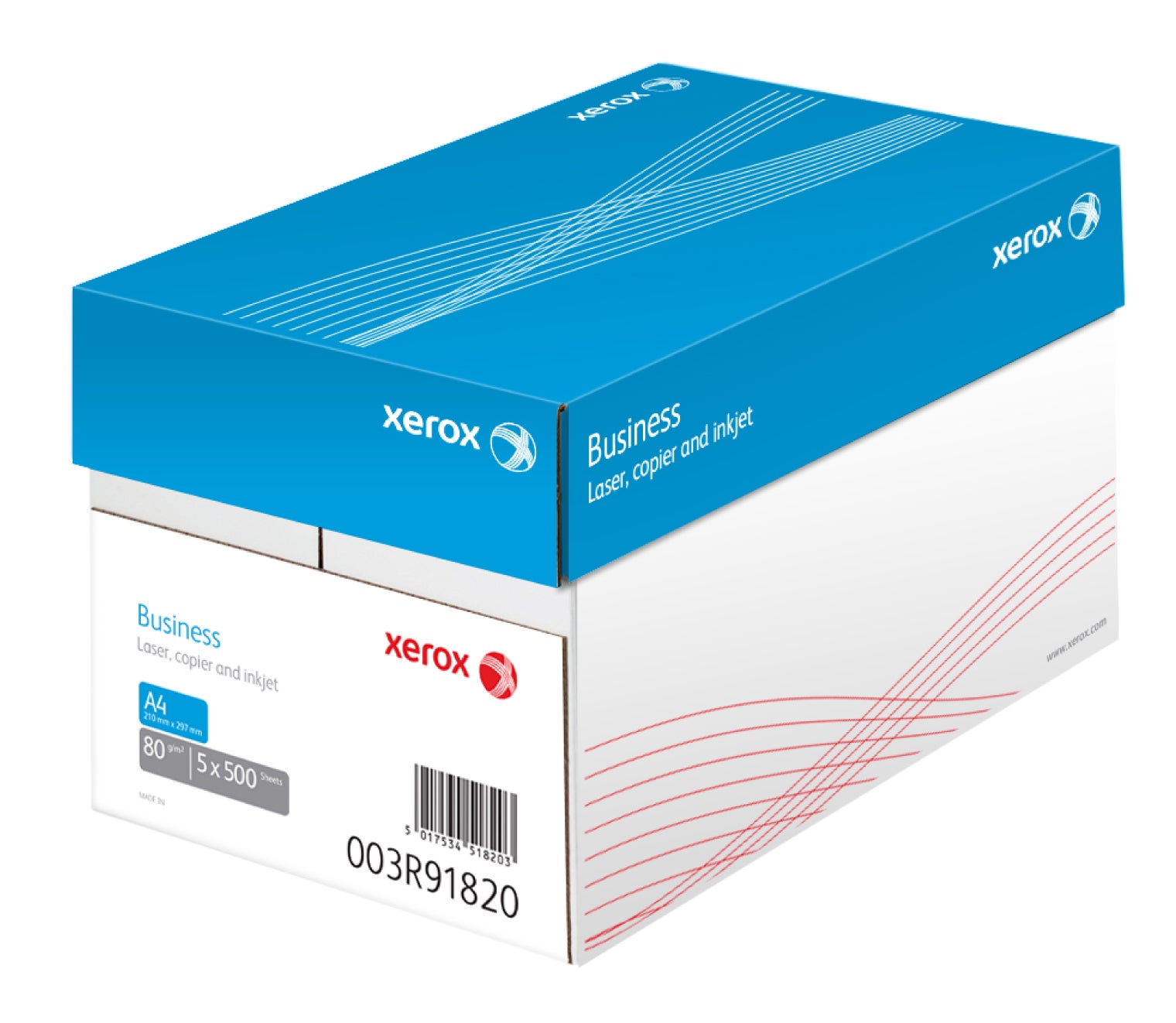 Kopieringspapper Xerox Business 80g A4 2500/kt