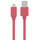 USB-C 2.0 – USB-A kabel 1 m pink