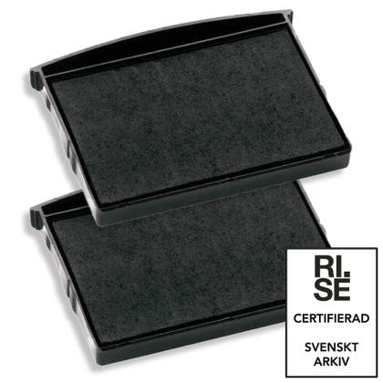 Dynkassett Colop E/2600 svart 2 st/fp